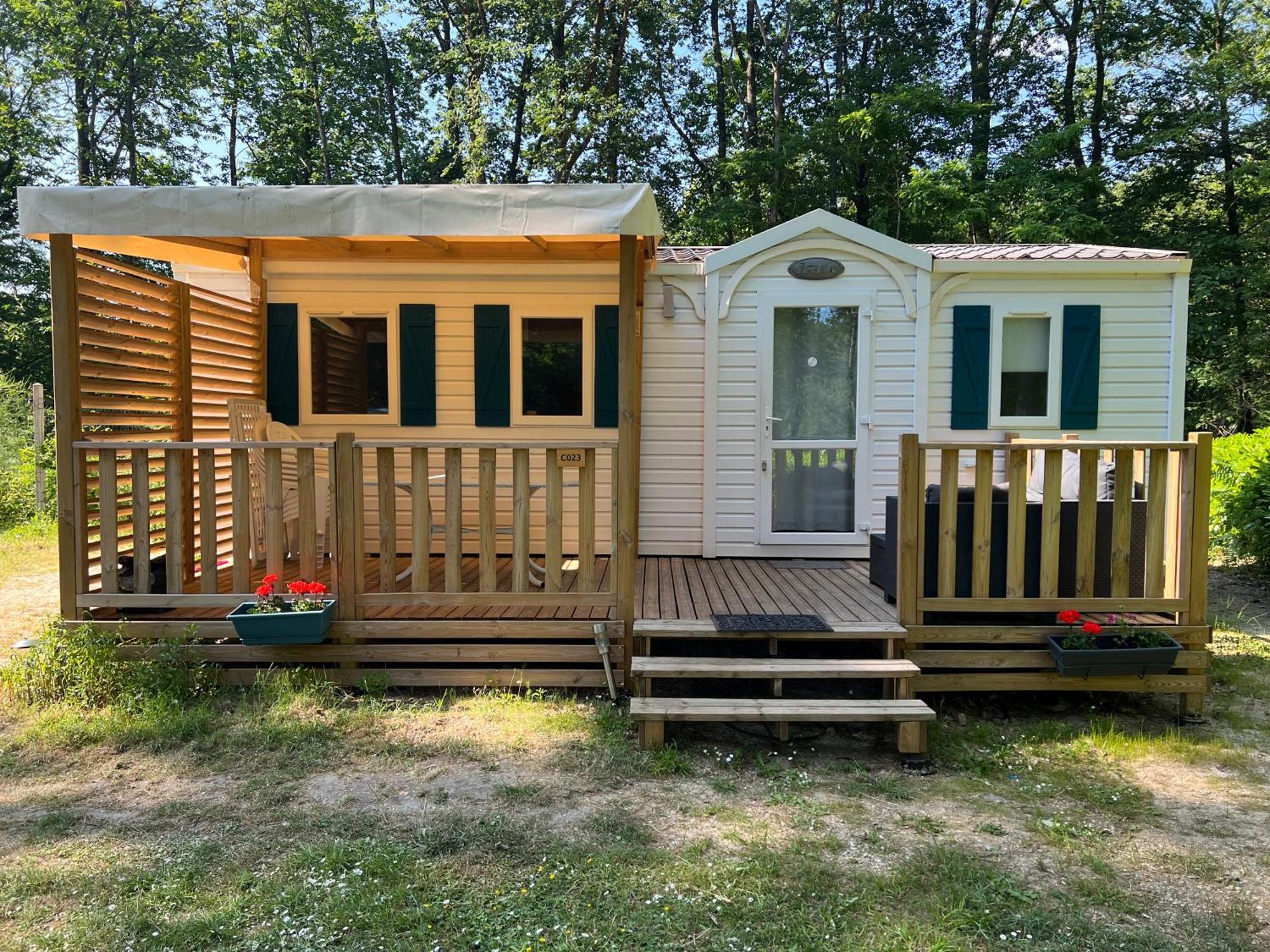 Mobil Home Saint-Cheron Exterior photo